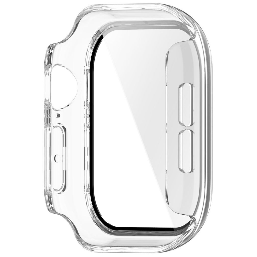 Apple Watch 12 46mm Deksel med skjermbeskytter i herdet glass - Gjennomsiktig