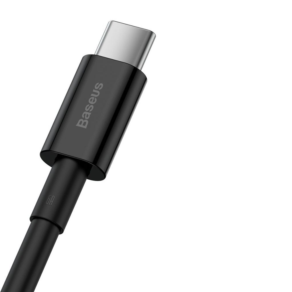 Baseus Superior USB til USB-C kabel 66 W 1 m sort – hurtigoplader & data