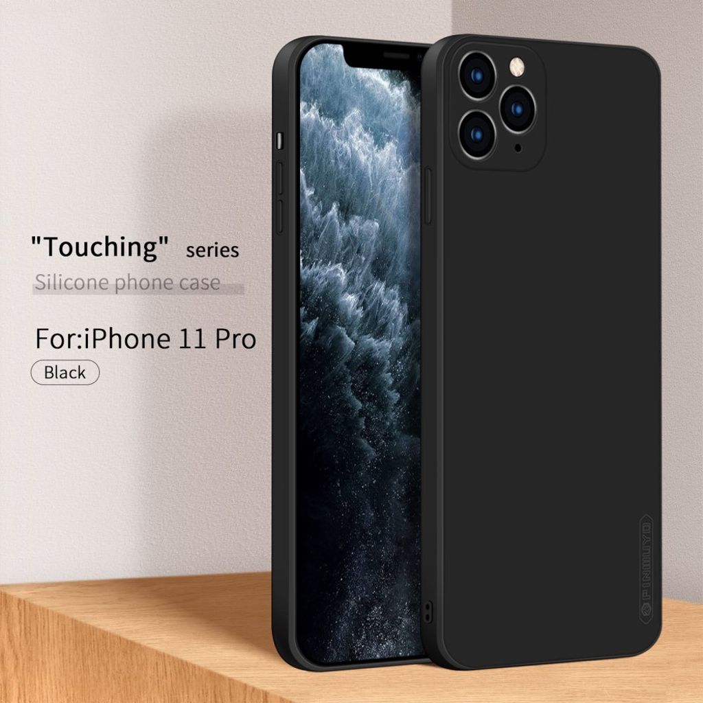 PINWUYO iPhone 11 Pro Silikone Cover - Sort