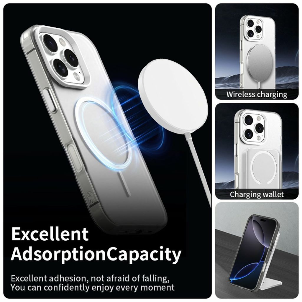 iPhone 16 Pro Deksel med MagSafe - Hvit