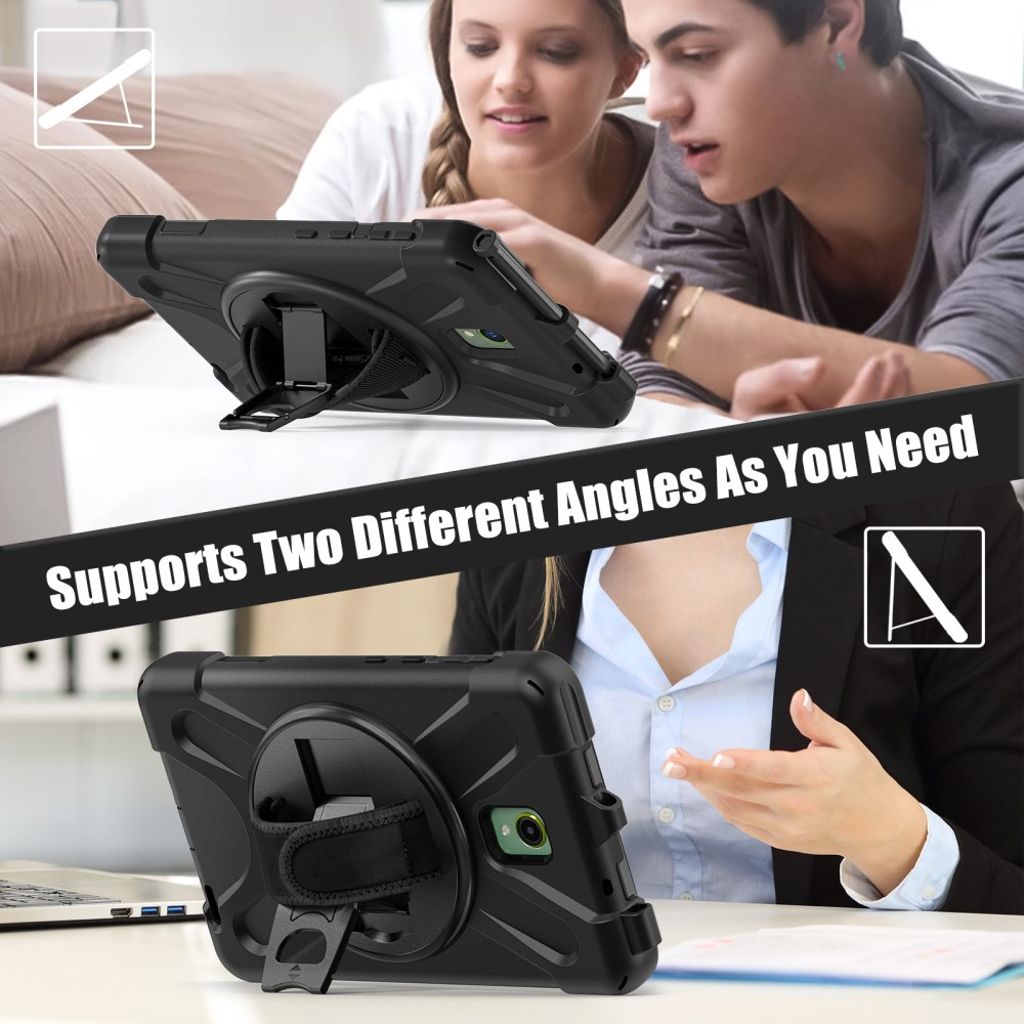 Samsung Galaxy Tab Active5/Active3 Case Kickstand - Black