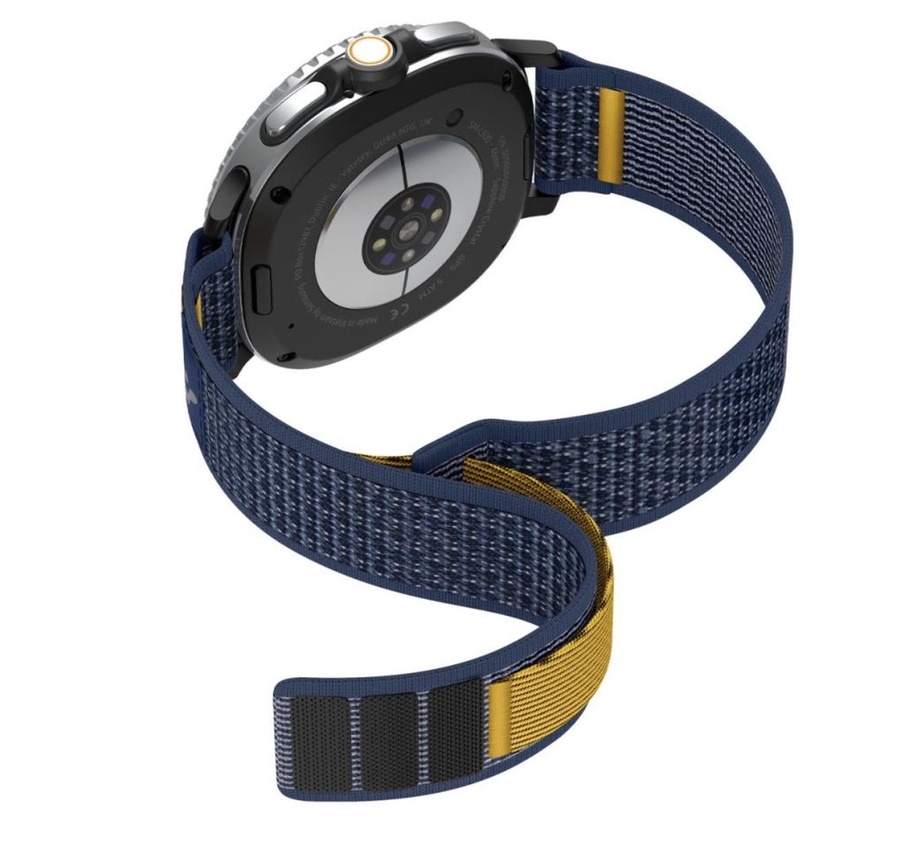 Spigen Athlex Air Kellonranneke Samsung Galaxy Watch 40/44/46mm - Tummansininen