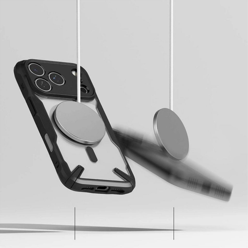 Ringke Fusion MagSafe Skal till iPhone 17 Pro Max - Svart
