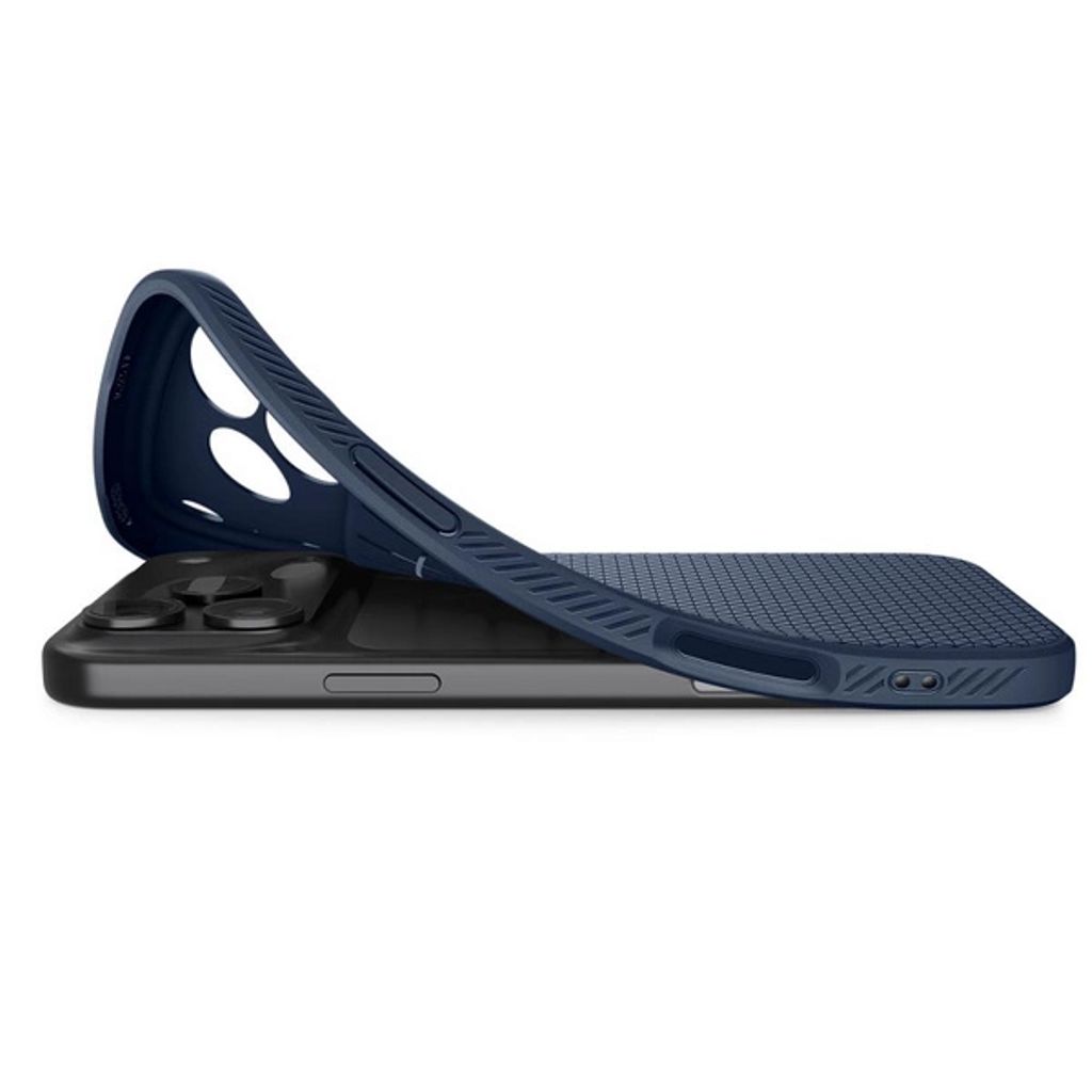 Spigen Liquid Air Kuori till iPhone 17 Pro Max - Sininen