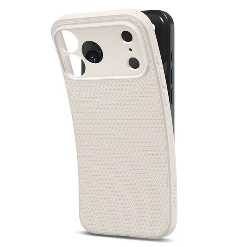 Spigen Liquid Air Deksel till iPhone 17 Pro Max - Titanium