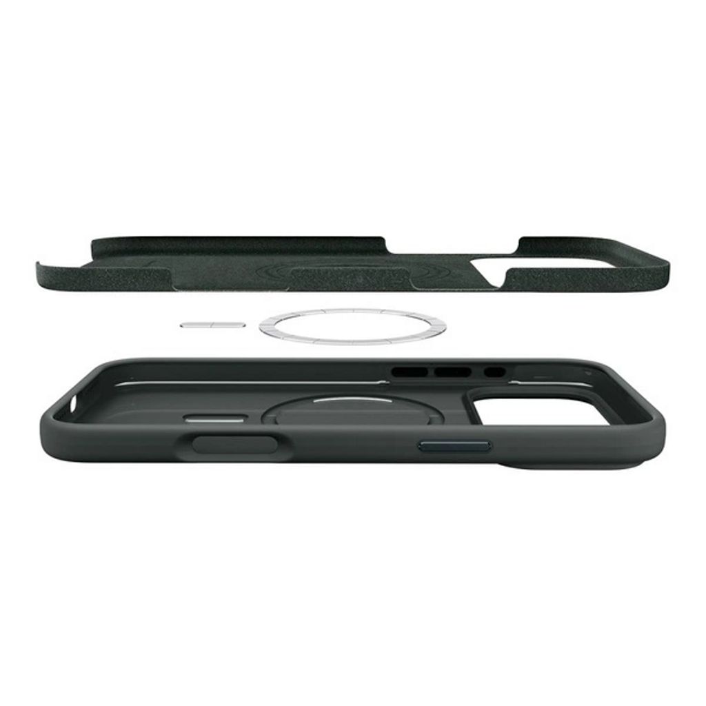Spigen Silicone Fit MagSafe Deksel till iPhone 17 Pro Max - Grønn