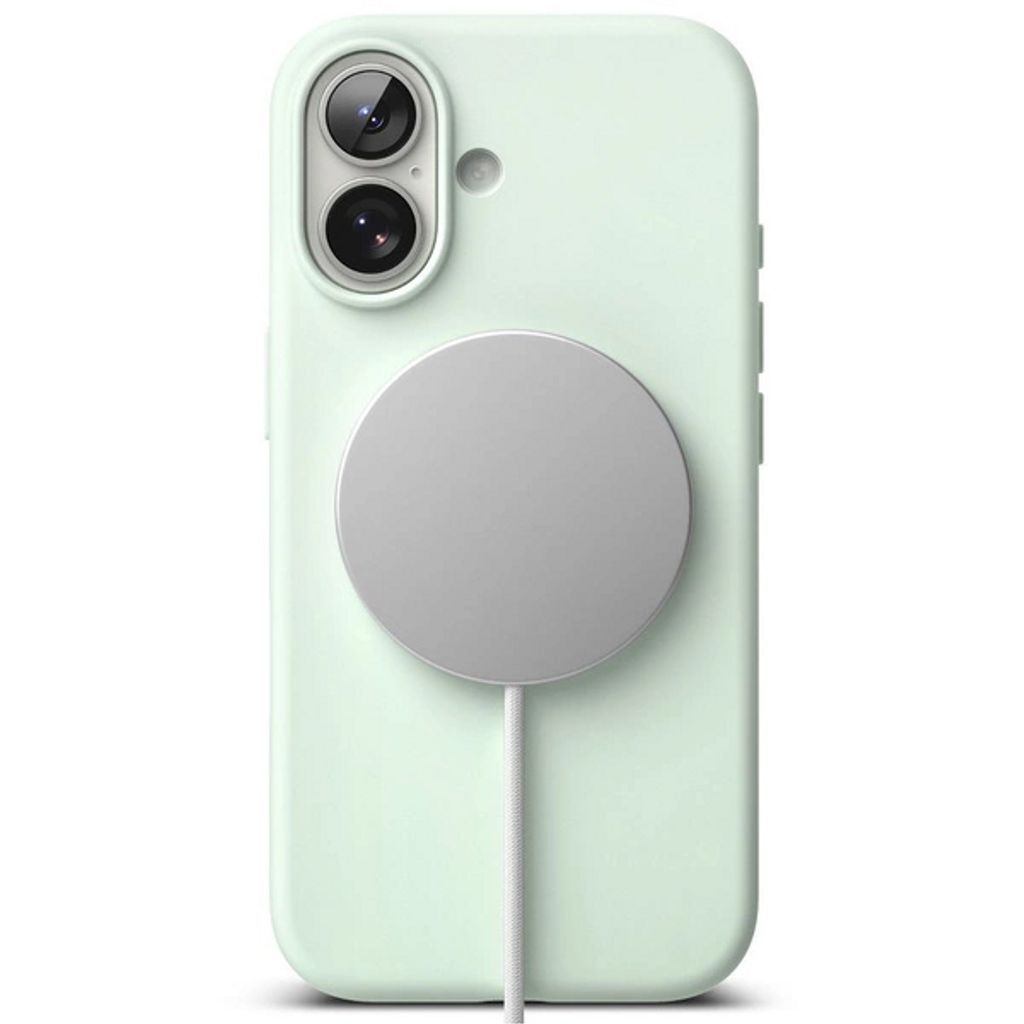Ringke Silicone Magnetic MagSafe Case for iPhone 17 Pro - Mint