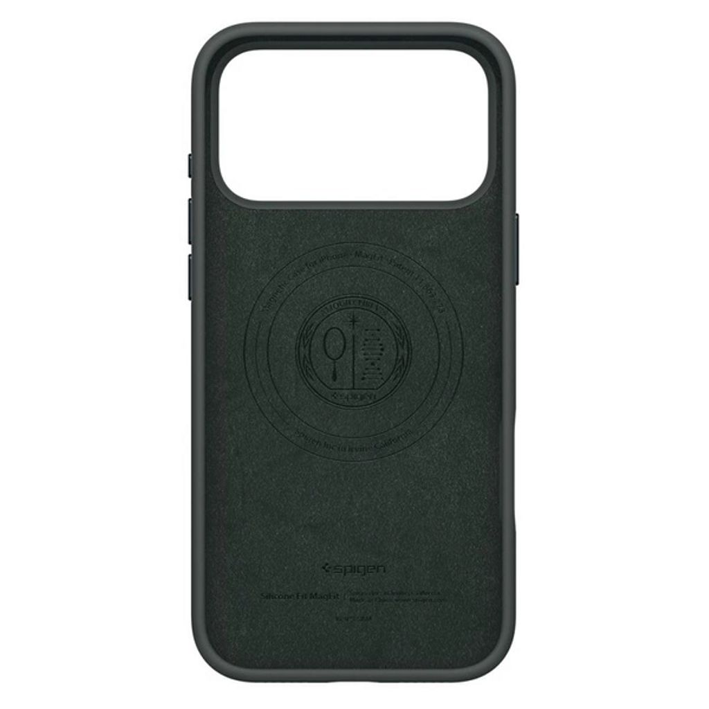 Spigen Silicone Fit MagSafe Case for iPhone 17 Pro - Green