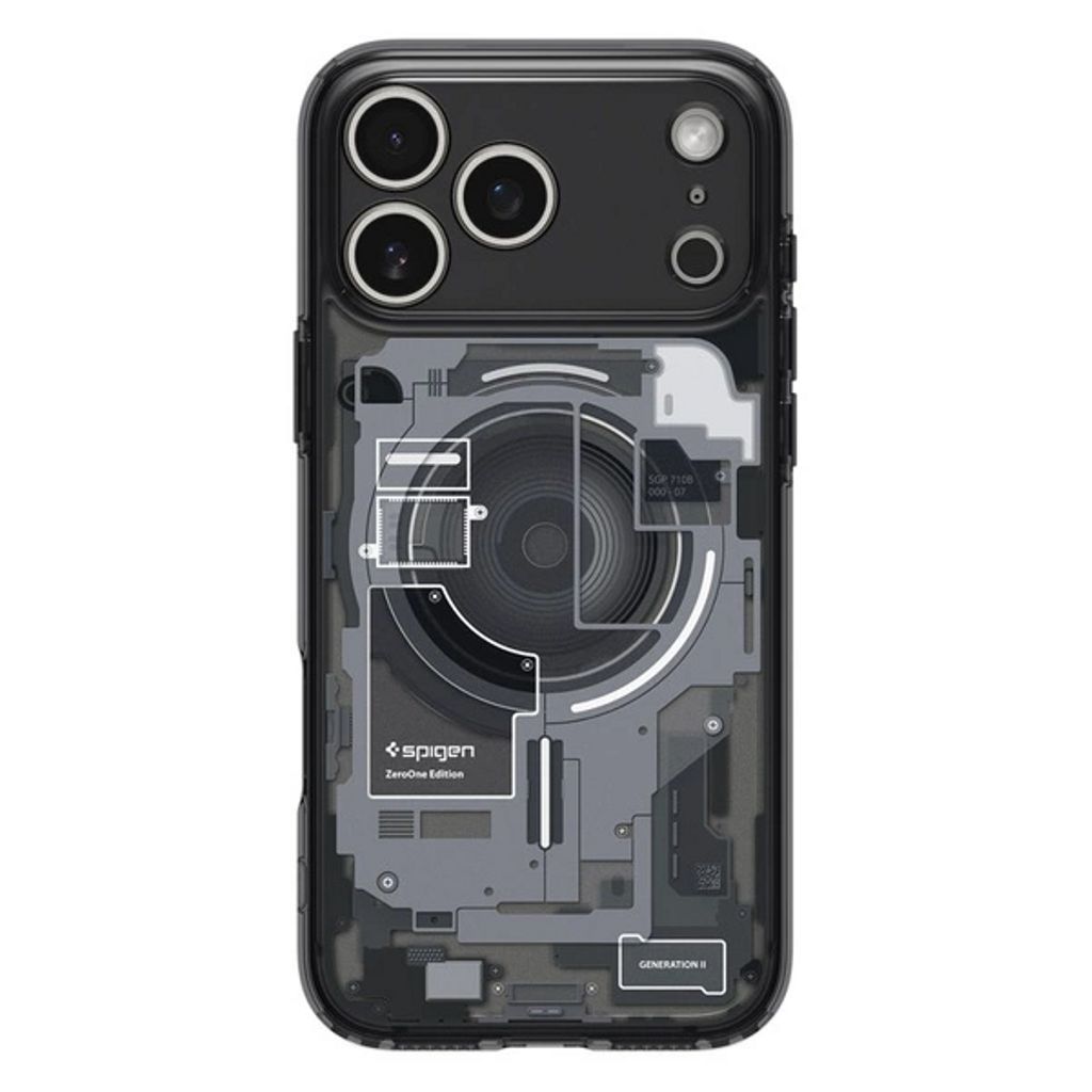 Spigen Ultra Hybrid MagSafe Zero One Case for iPhone 17 Pro - Black
