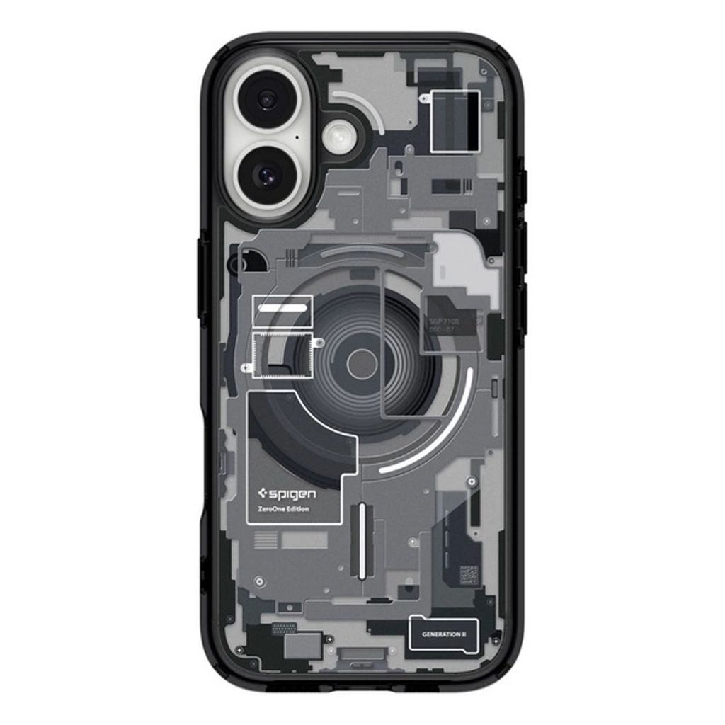 Spigen Ultra Hybrid MagSafe Zero One Case for iPhone 17 - Black