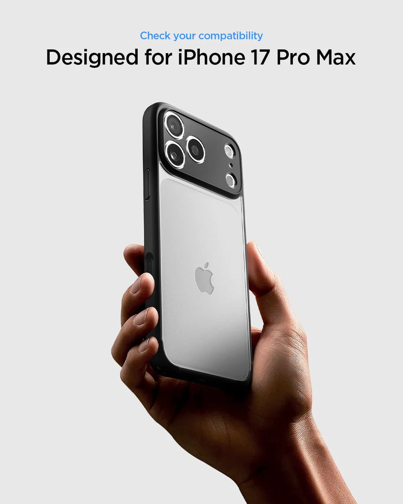 Spigen iPhone 17 Pro Max Ultra Hybrid Case - Matte Black