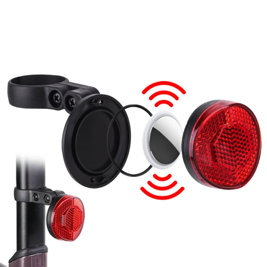 4Smarts SkyTag-positionsfinder med refleks til cykel – Apple Find My