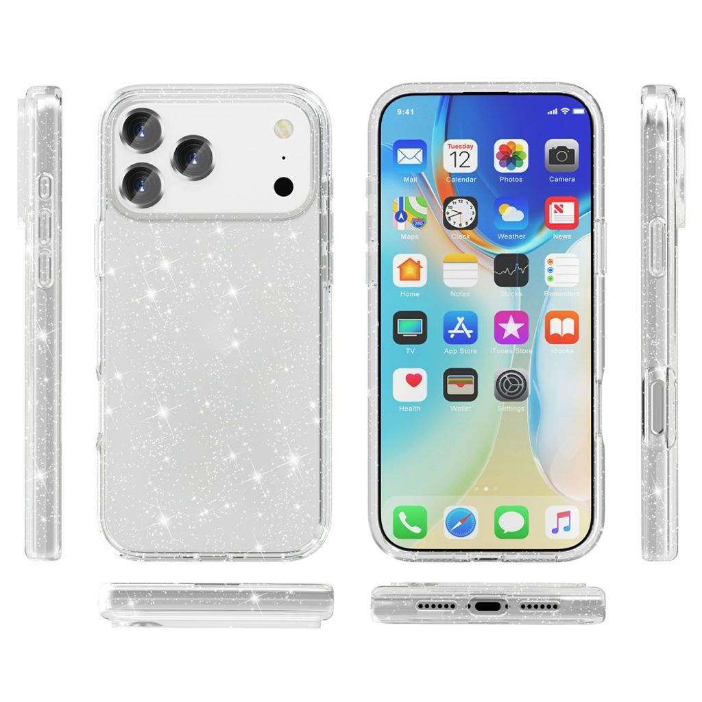 iPhone 17 Pro Max Acrylic Phone Case - White