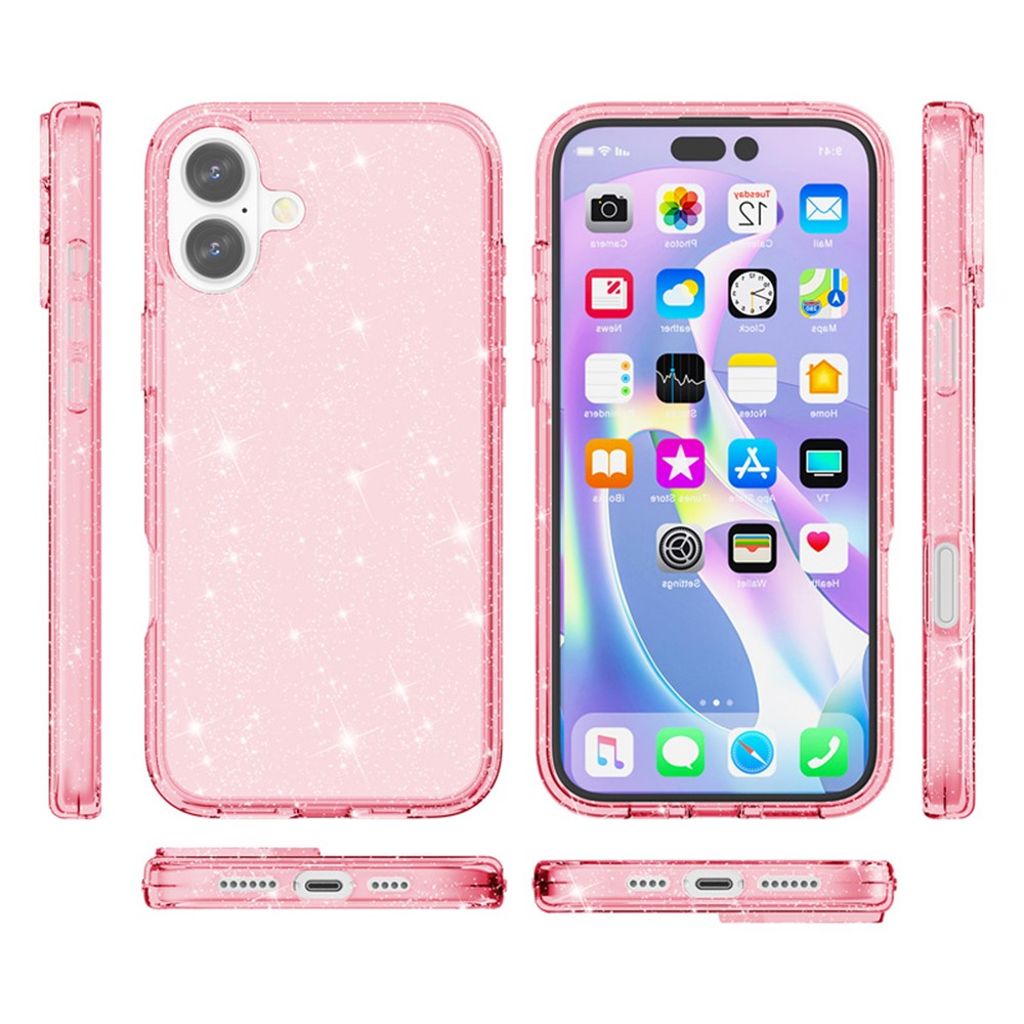 iPhone 17 Acrylic Phone Case - Pink
