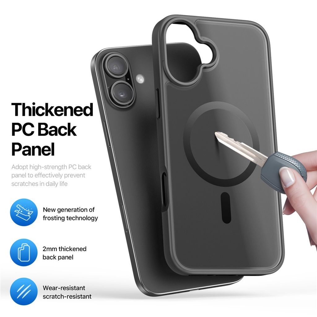 DUX DUCIS iPhone 17 Case with MagSafe - Black