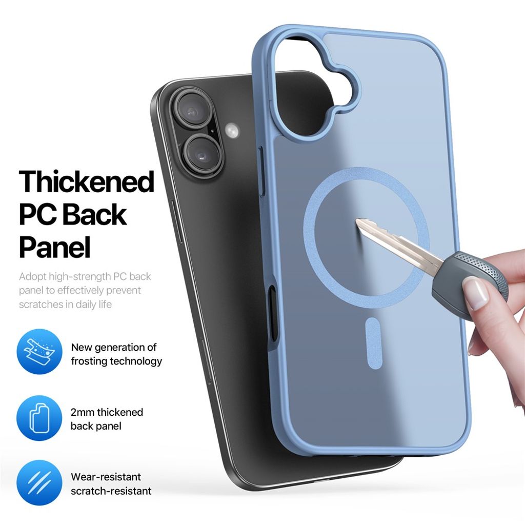 DUX DUCIS iPhone 17 Case with MagSafe - Blue