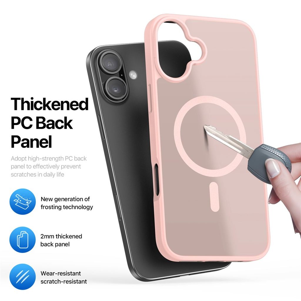 DUX DUCIS iPhone 17 Case with MagSafe - Pink