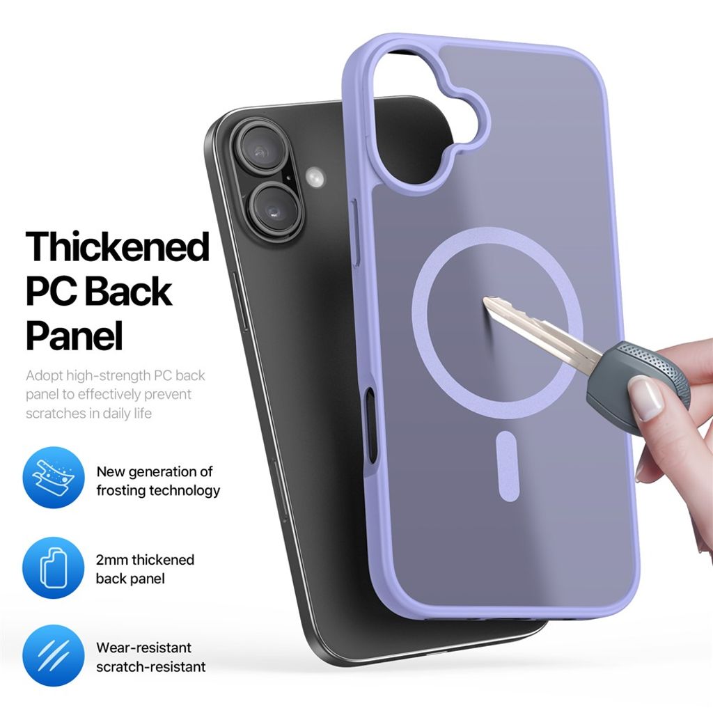 DUX DUCIS iPhone 17 Case with MagSafe - Purple