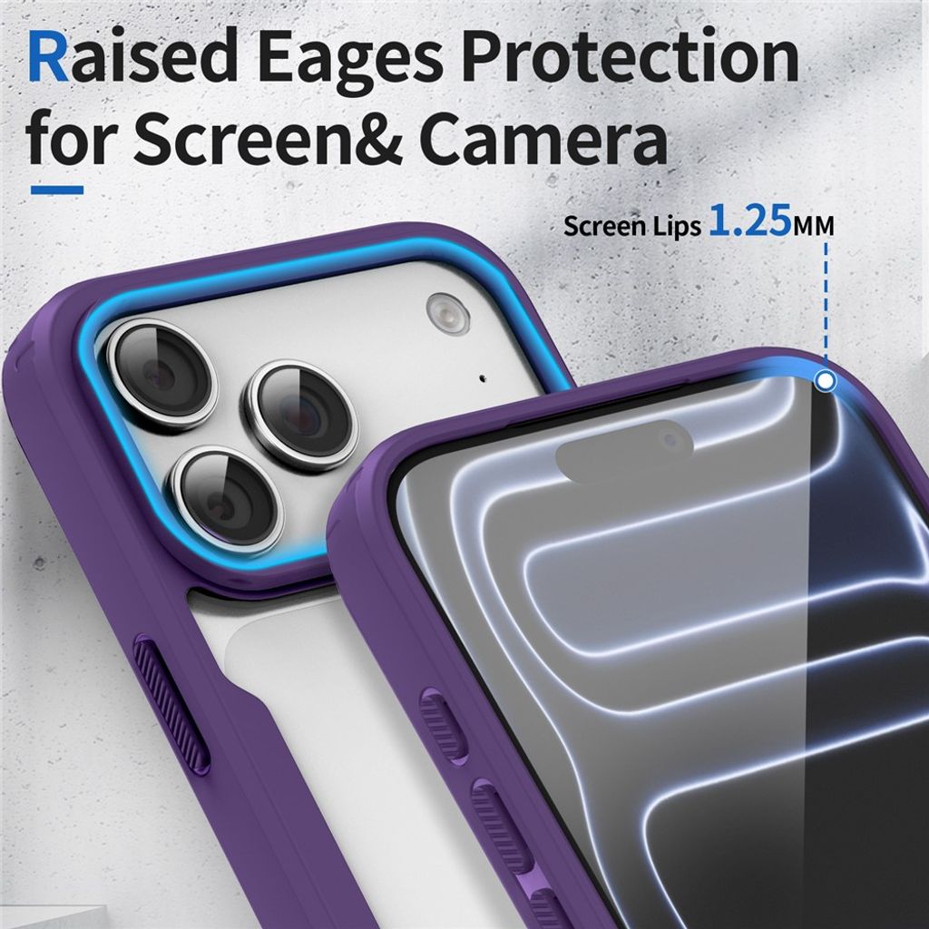 iPhone 18 Pro Max/17 Pro Max MagSafe Skal - Lila