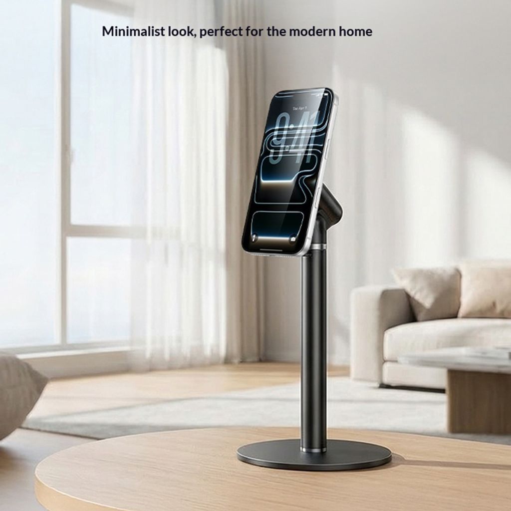 Yesido C303 Magnetisk Smarttelefonholder for Skrivebord - Svart