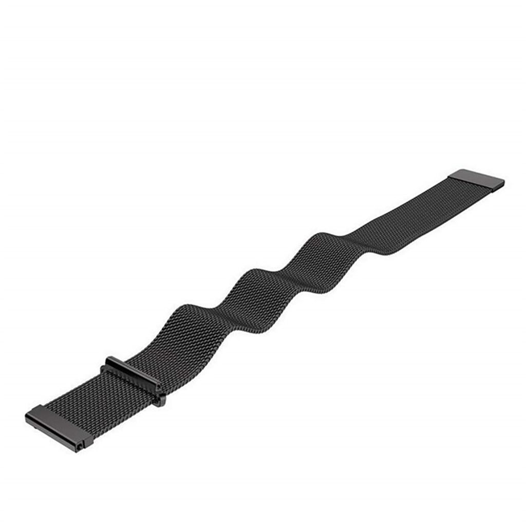 Garmin Vivoactive 4s/Vivomove 3S etc. Milanese Klokkereim - Svart