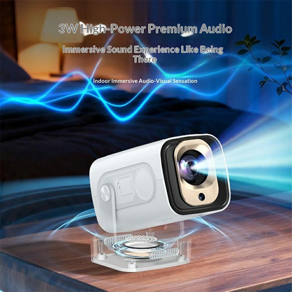 Yesido TV16 1080P Smart Home Mini-projektor med Bluetooth