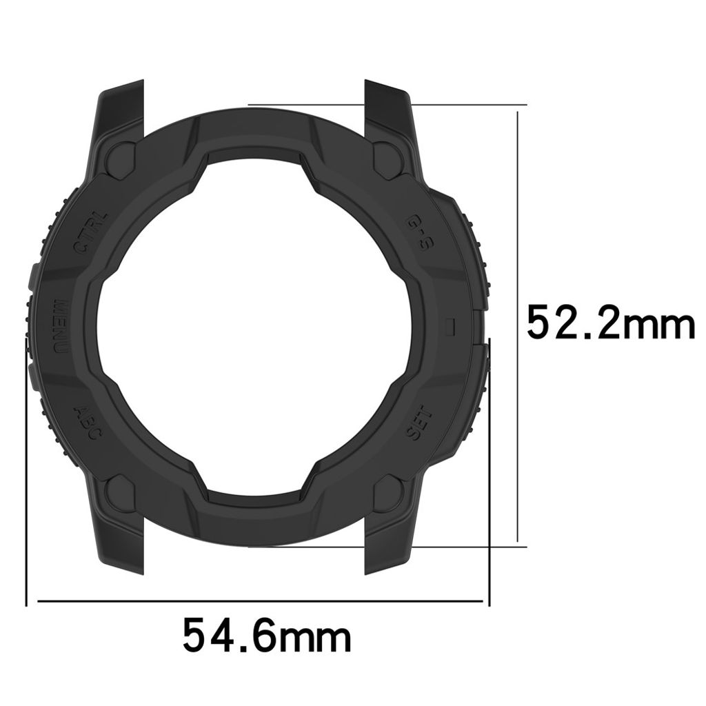 Garmin Instinct 3/Solar 50mm Ur-cover – Sort