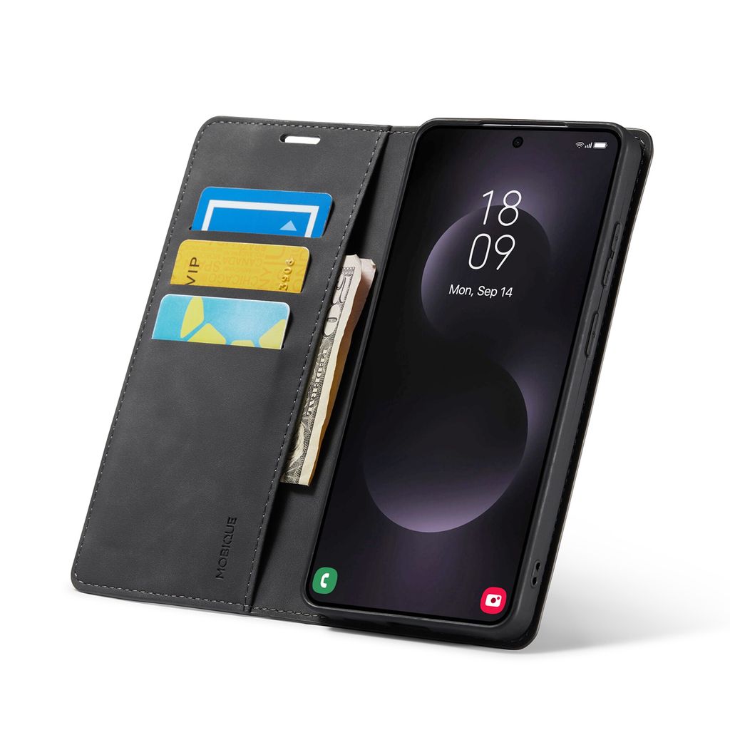 Mobique Samsung Galaxy S26 Ultra Flip Cover Slim – Sort