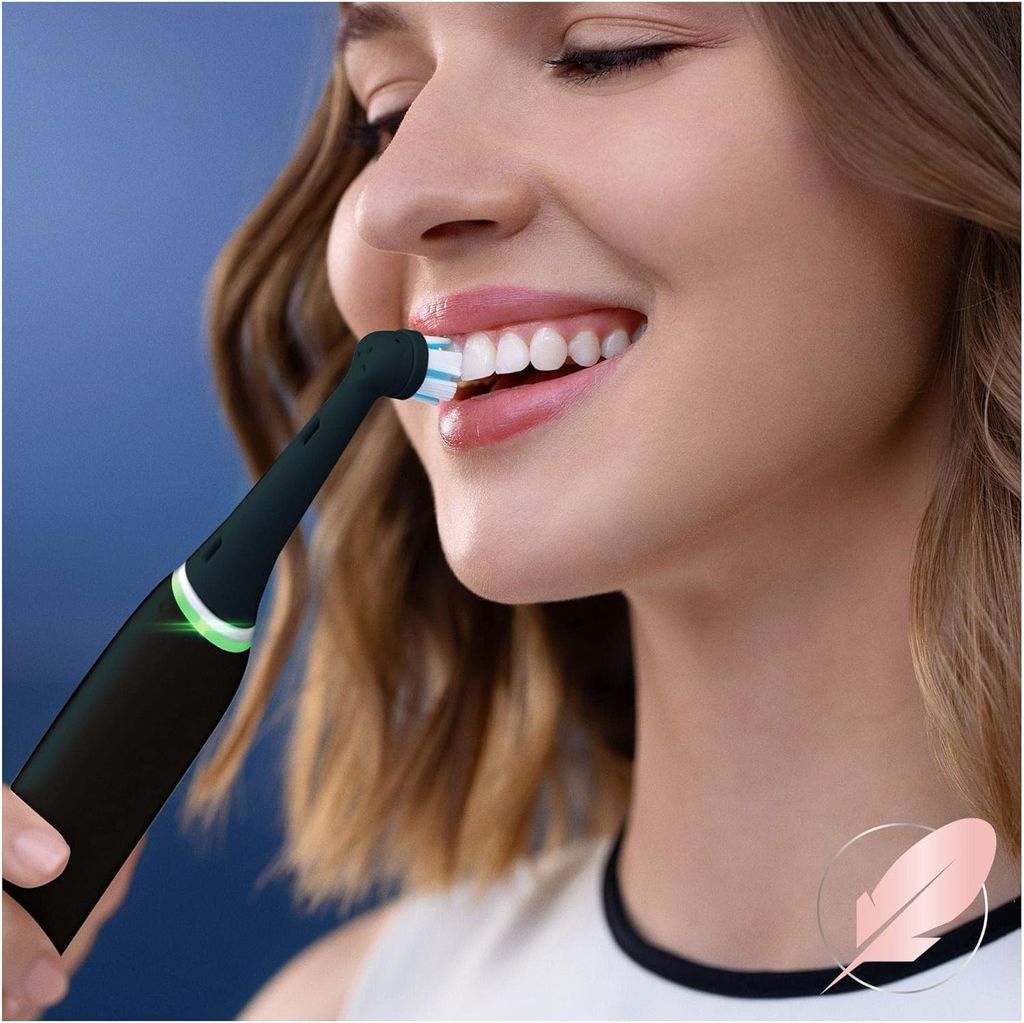Oral-B iO Gentle Care tandbørstehoveder, 2-pak - Sort