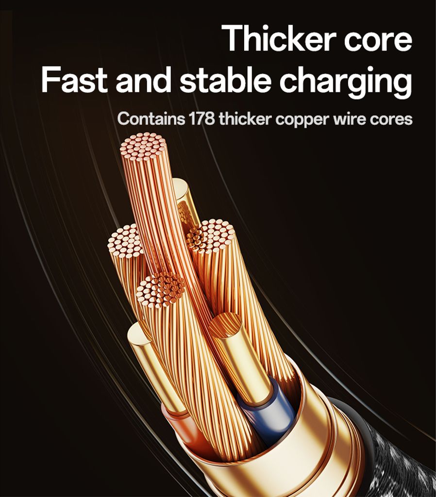 Yesido 2-in-1 USB-C - USB-C / Lightning -latauspöytä 100W, 1,2m