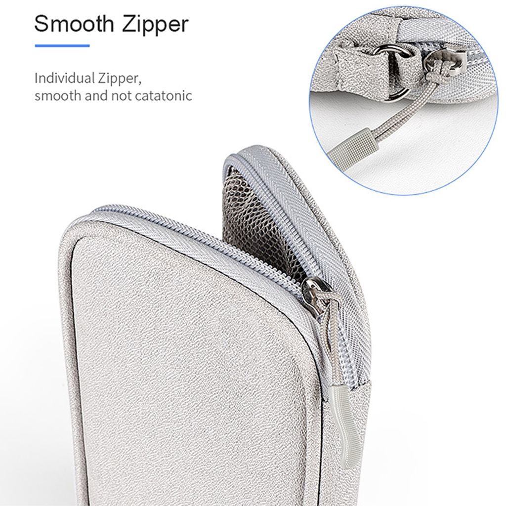 Multifunktionel opbevaringstaske til elektroniktilbehør – Sort