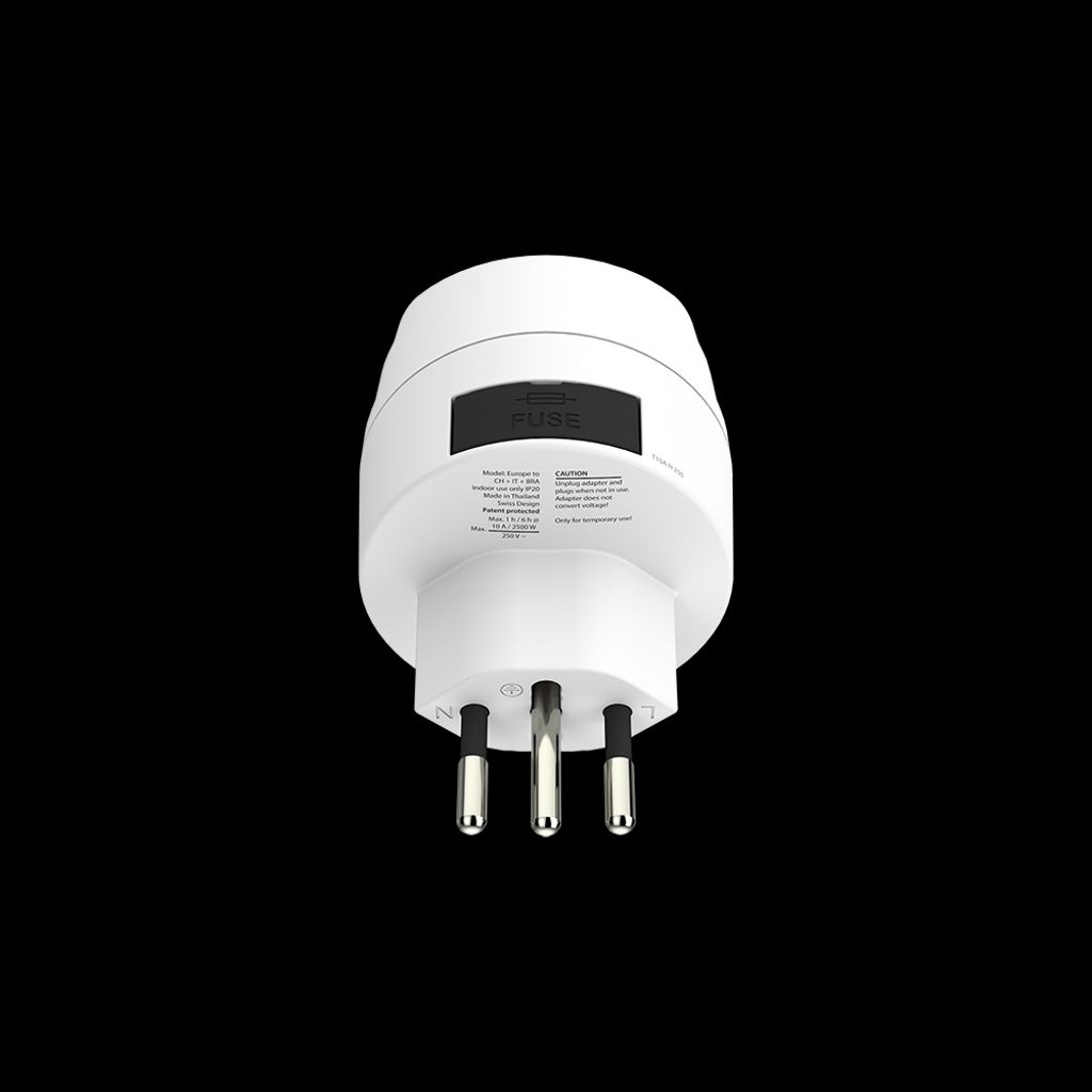 SKROSS Reiseadapter Europa til Sveits / Italia / Brasil