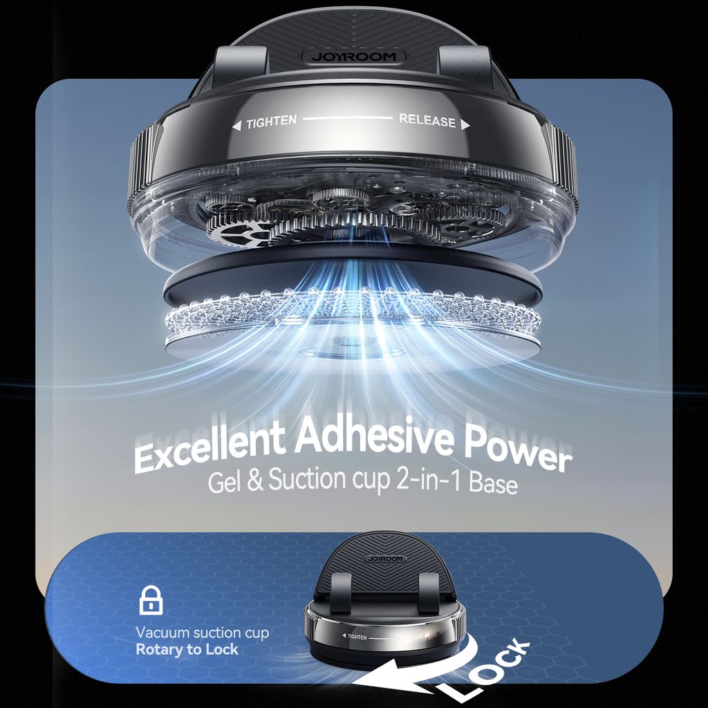 Joyroom JR-ZS530 telefonhållare bil – svart