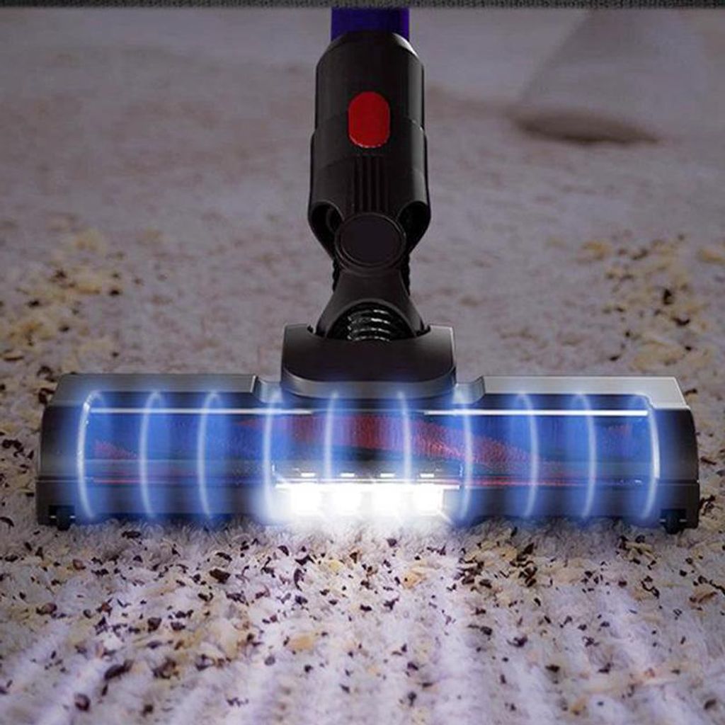 Golvborsthuvud med LED-belysning 03B roller för Dyson V7/V8/V10/V11