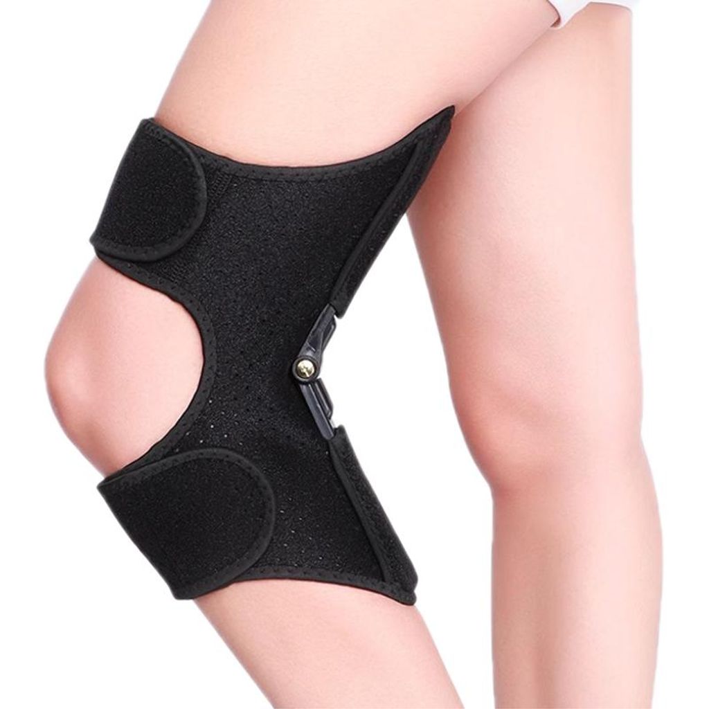 Knæstøtte med patellarem – sort