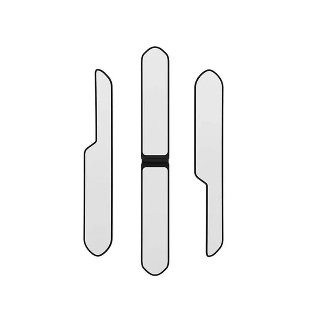 Baseus Tesla Model 3/Model Y Dørstøtfangerlist 6-pakning - Svart