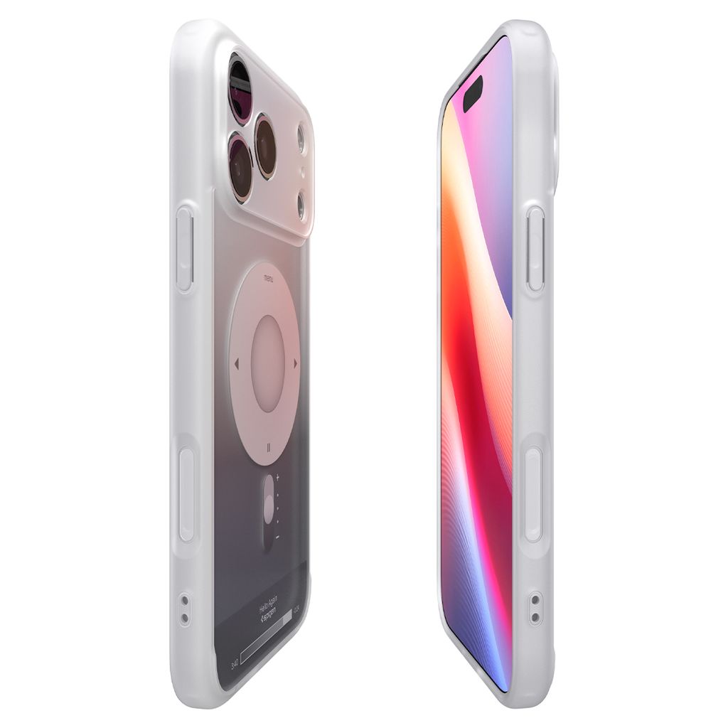 Spigen Ultra Hybrid MagFit Classic Skal till iPhone 18 Pro /17 Pro - Silver