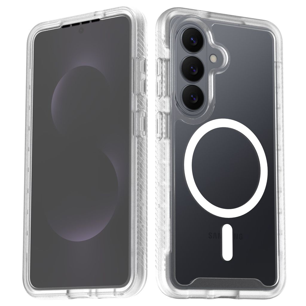 Mobique Samsung Galaxy S26 Fulddækkende MagSafe-cover - Gennemsigtig