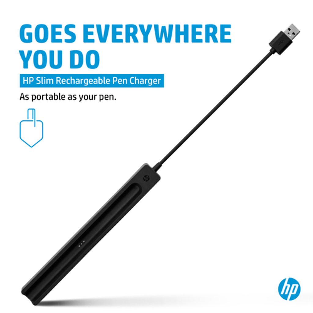 HP Slim Rechargeable Pen Charger USB-C Dokkingstasjon – 4X491AA