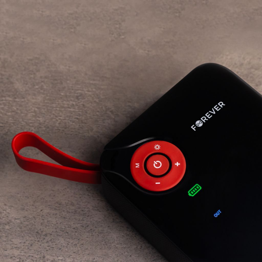 Forever jump starter 4in1 JS-400 26.64Wh – Svart / Blå