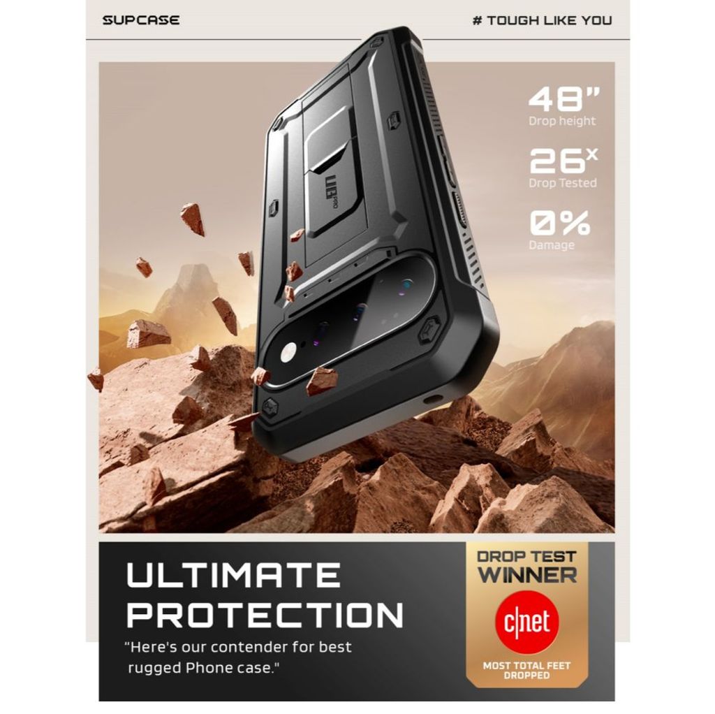 Supcase Unicorn Beetle Pro Cover till Google Pixel 11 Pro XL - Sort