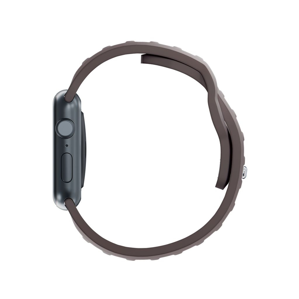 3mk Silikoni Kellonranneke Apple Watch 38/40/41mm  - Tummanharmaa