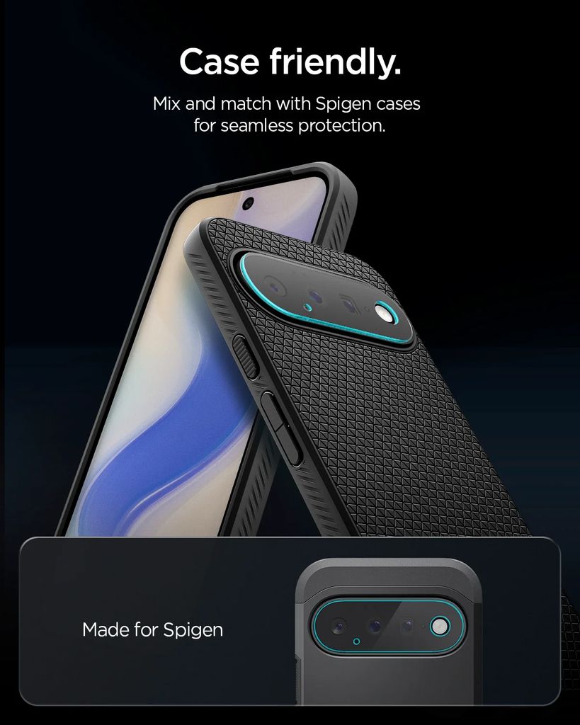 Spigen Glas.tR EZ Fit Optik Pro -linssinsuoja 2-pakkaus  Google Pixel 11 Pro XL:lle