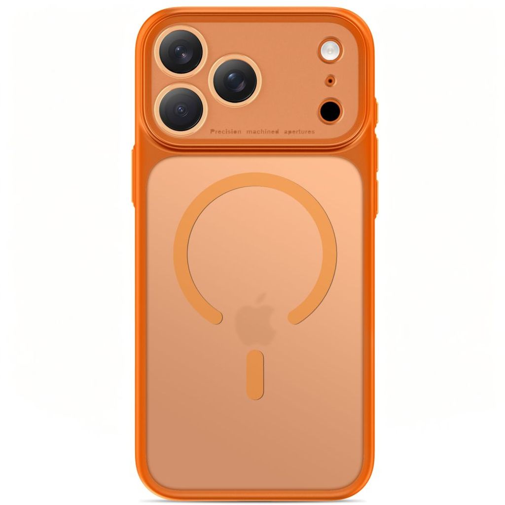 Tech-Protect MagPrime CC MagSafe -kuori iPhone 18 Pro/17 Pro:lle - Oranssi