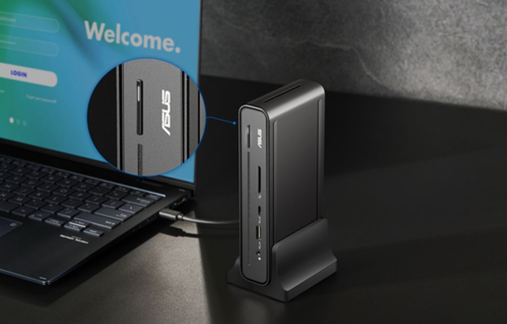 ASUS DC301 USB-C Triple Display Duo Dokkingstasjon