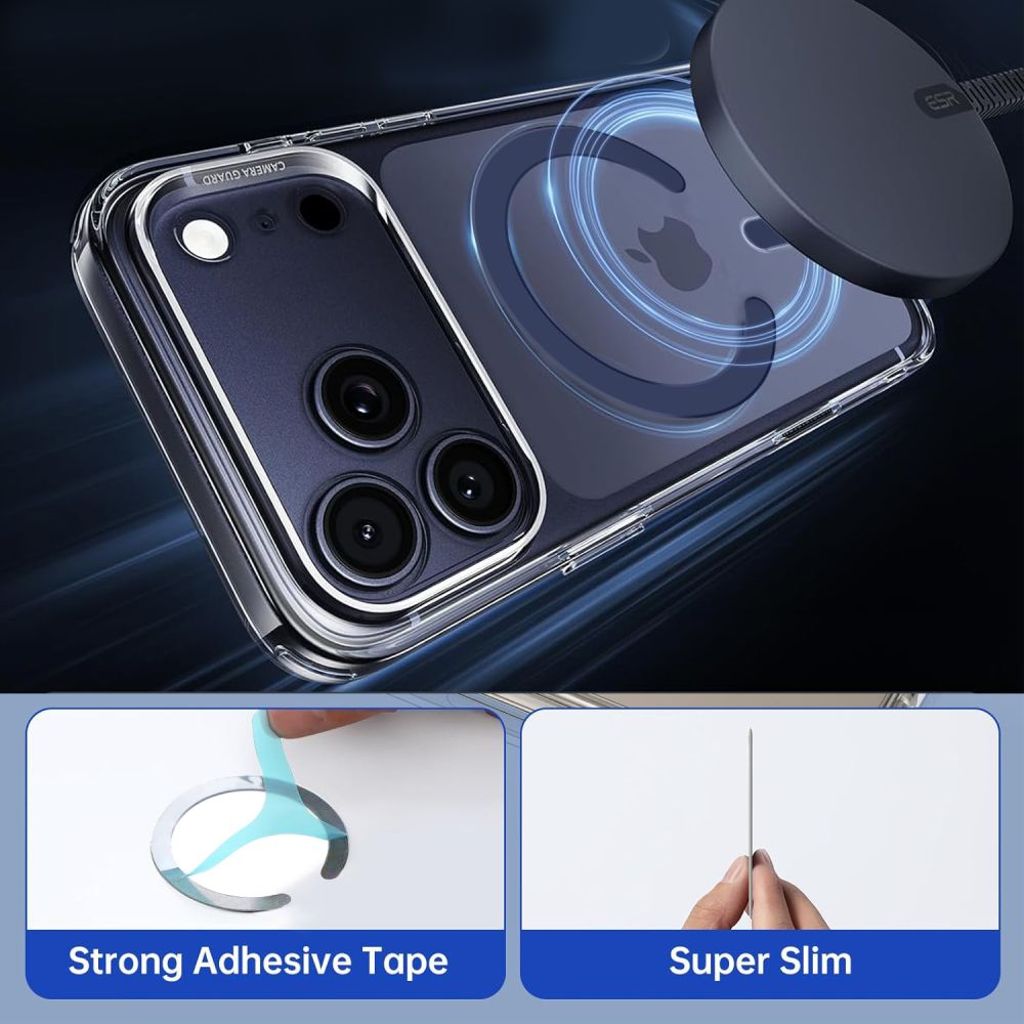 Tech-Protect MMP-200 MagSafe magnetring – blå