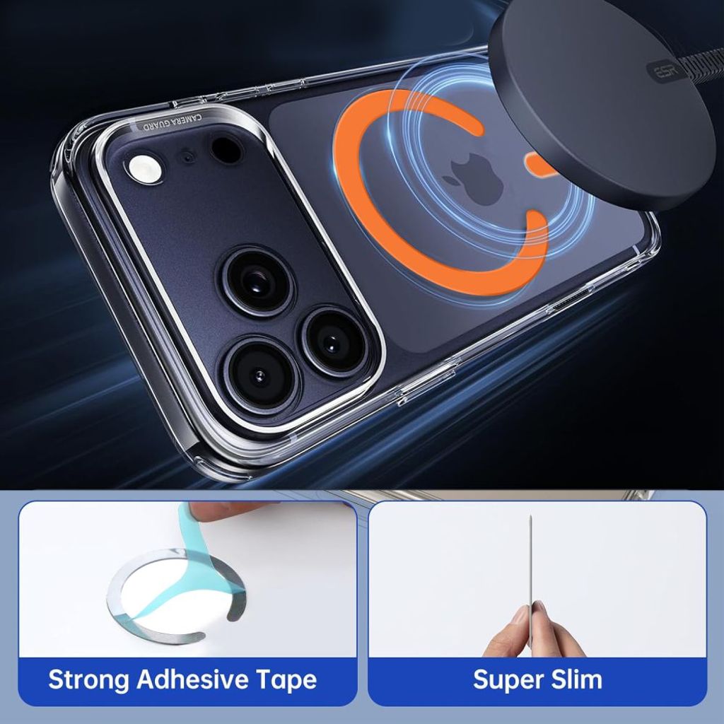 Tech-Protect MMP-200 MagSafe magnetring – Orange