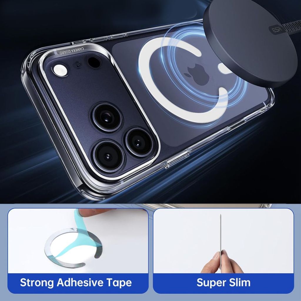 MagSafe Tech-Protect MMP-200 magnetring för telefon – vit