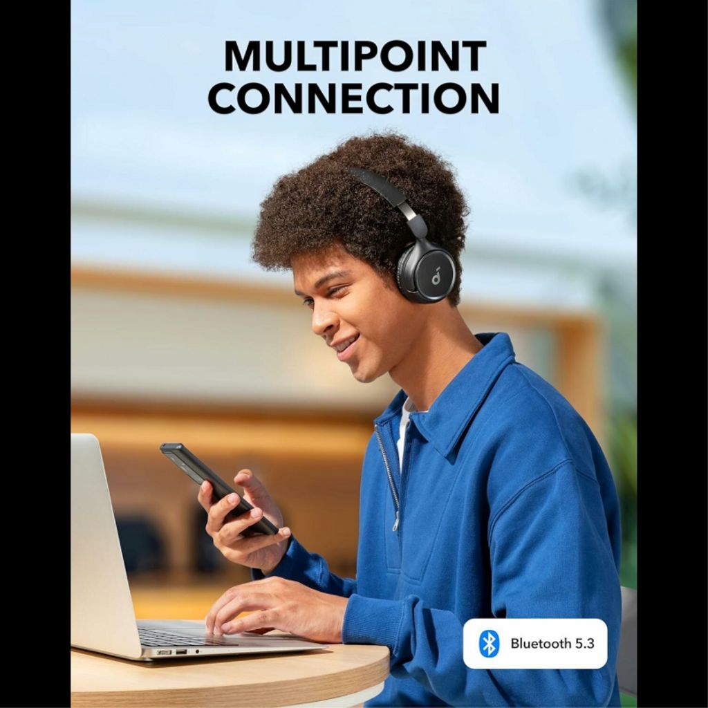 Anker Soundcore H30i Bluetooth høretelefoner – rød