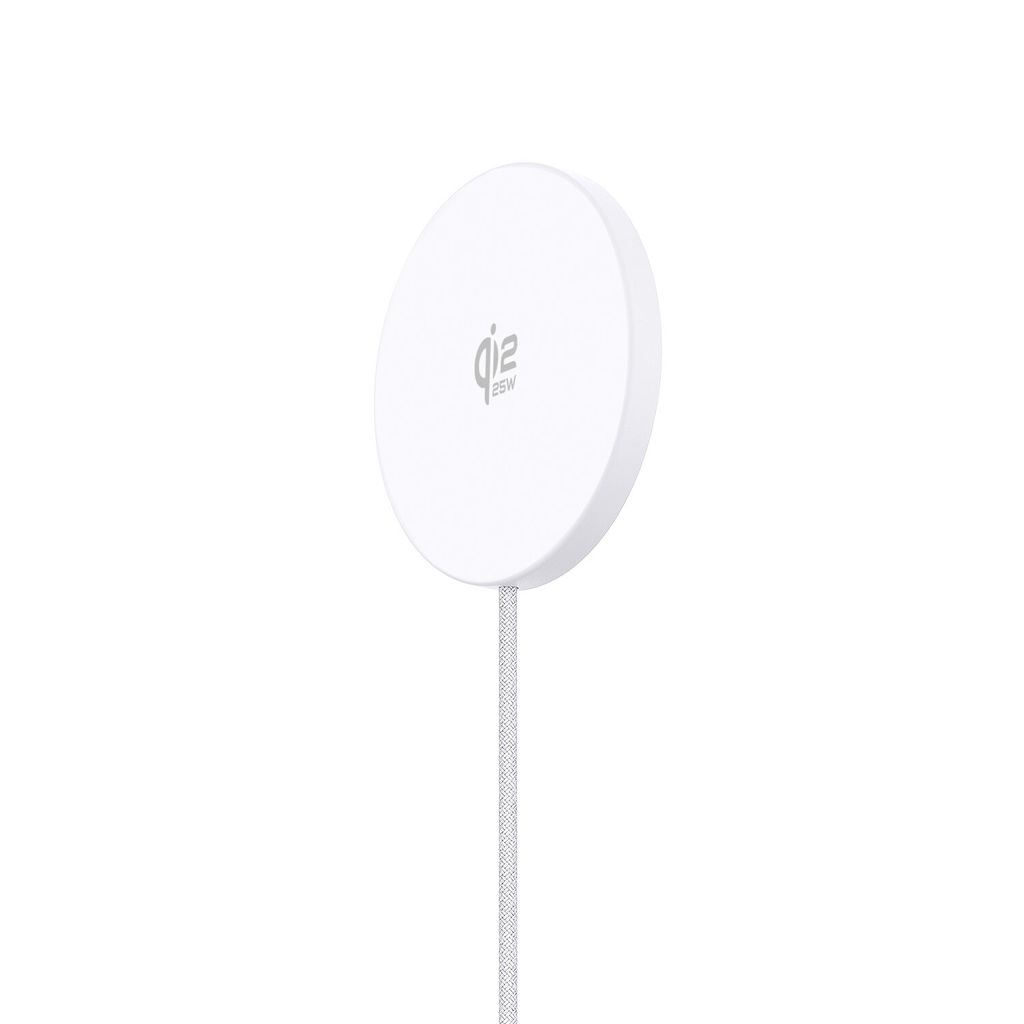 4Smarts Qi2 25W Trådløs Oplader MagSafe 1.2m – Hvid
